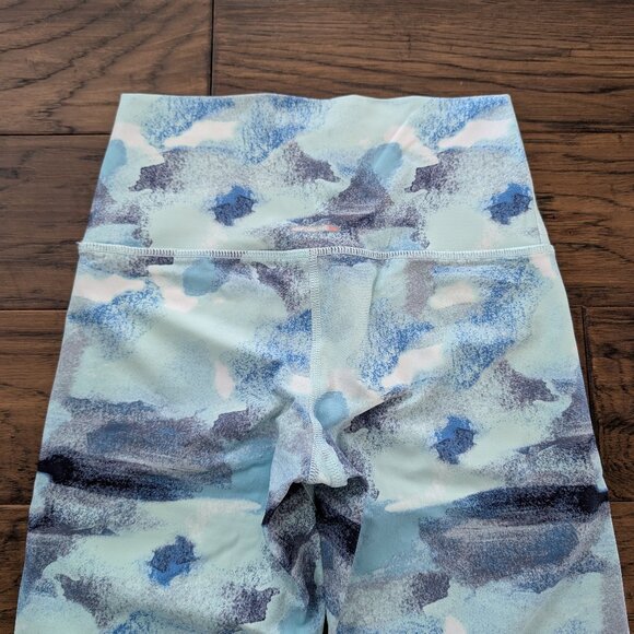 aerie leggings blue pattern size small - Picture 8 of 12